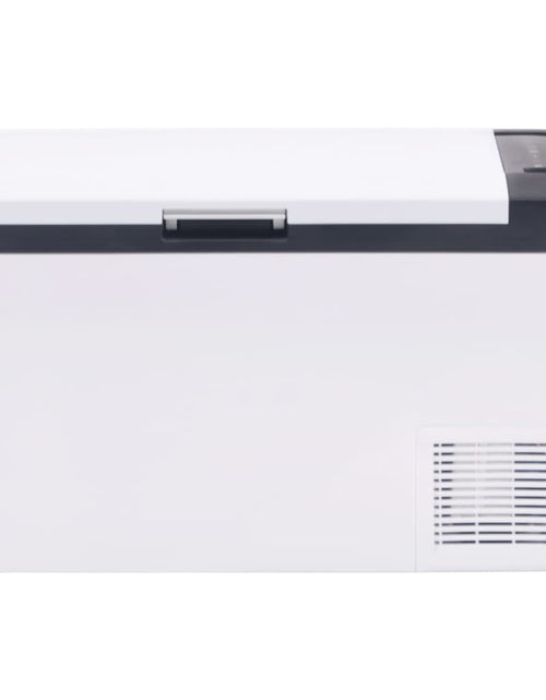 Загрузите изображение в средство просмотра галереи, Ladă frigorifică cu mâner, alb-negru, 25 L PP și PE Lando - Lando
