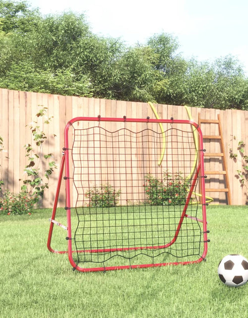 Загрузите изображение в средство просмотра галереи, Rebounder ajustabil de antrenament fotbal, 96x80x96 cm, oțel/PE Lando - Lando
