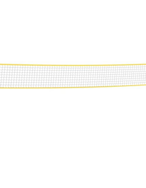 Загрузите изображение в средство просмотра галереи, Plasă de badminton, galben și negru, 600x155 cm, țesătură PE Lando - Lando
