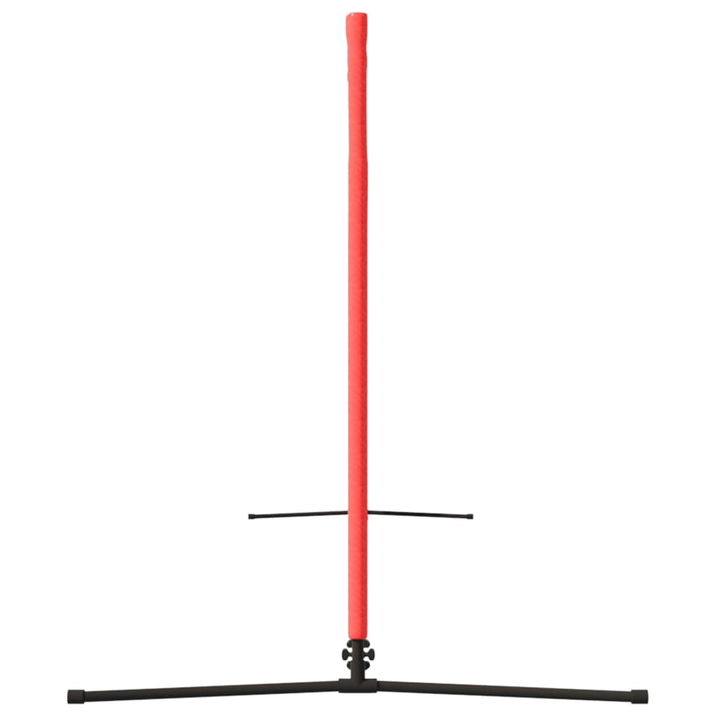 Plasă de tenis, negru și roșu, 400x100x87 cm, poliester Lando - Lando