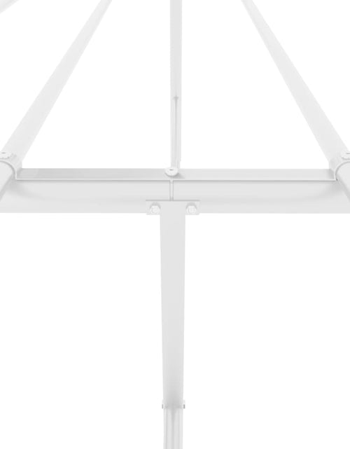 Încărcați imaginea în vizualizatorul Galerie, Cadru pat metalic, alb, 120x200 cm - Lando
