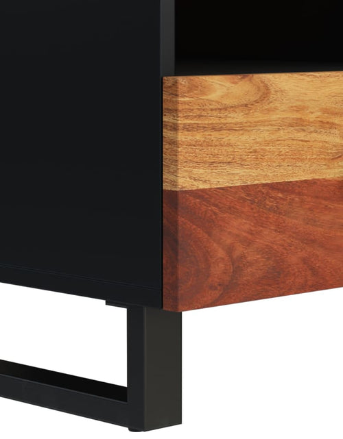 Загрузите изображение в средство просмотра галереи, Măsuță de cafea, 80x54x40 cm, lemn masiv acacia/lemn prelucrat Lando - Lando
