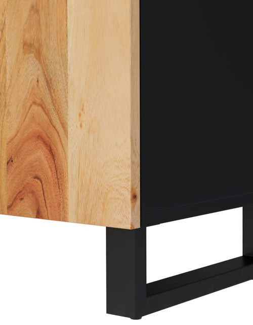 Încărcați imaginea în vizualizatorul Galerie, Dulap TV, 105x33,5x46 cm, lemn masiv de acacia&amp;lemn prelucrat Lando - Lando
