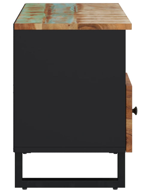 Încărcați imaginea în vizualizatorul Galerie, Comodă TV, 100x33x46 cm, lemn masiv reciclat &amp; lemn compozit Lando - Lando
