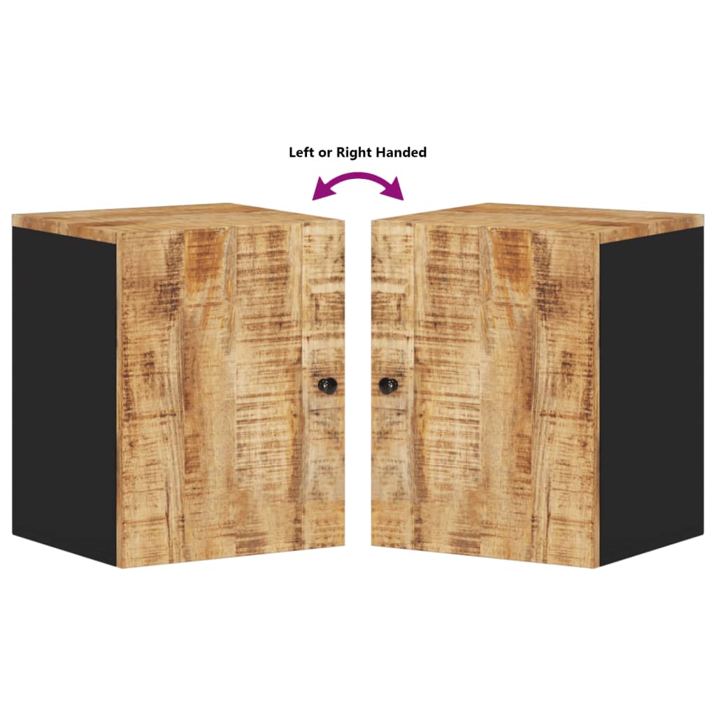 Dulap de perete de baie, 38x33x48 cm, lemn masiv de mango - Lando