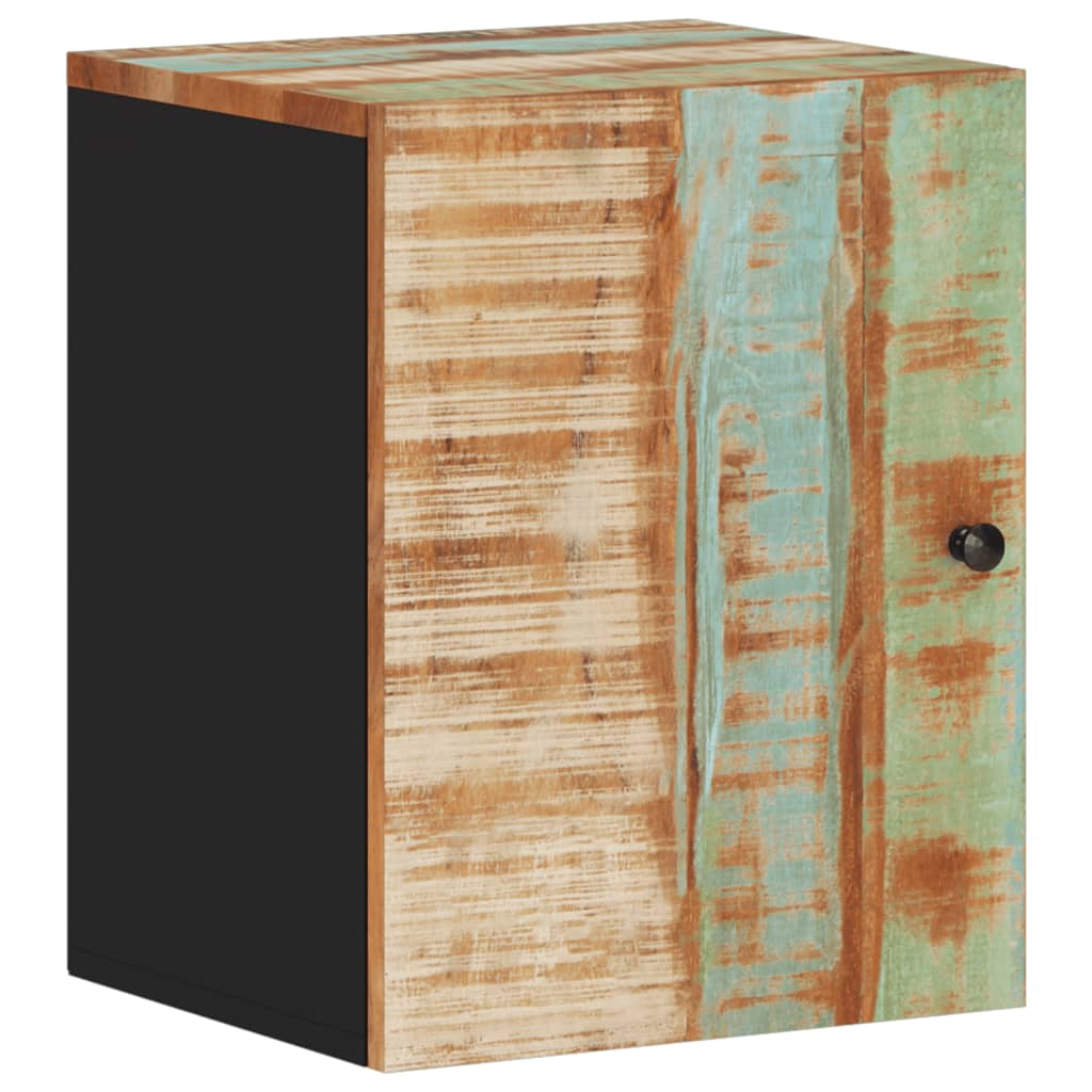 Dulap de perete de baie, 38x33x48 cm, lemn masiv reciclat - Lando