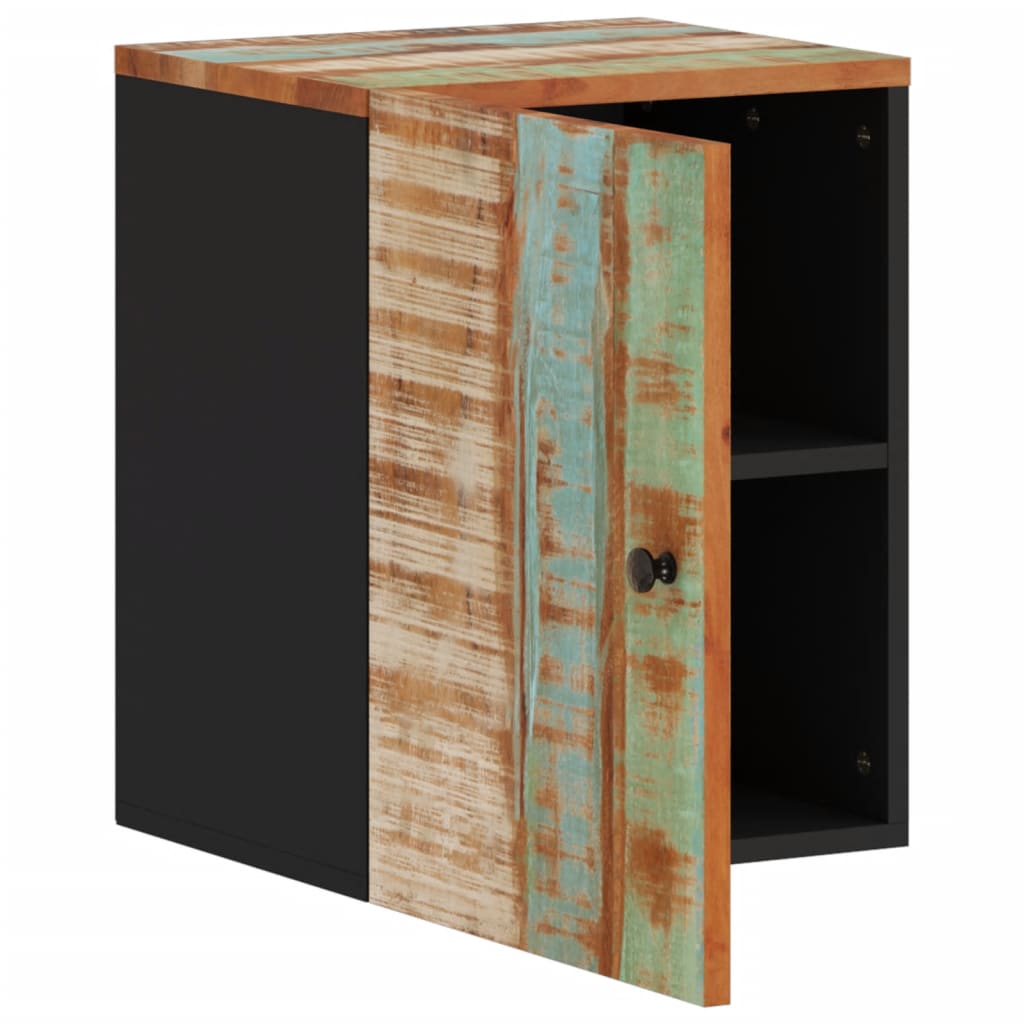 Dulap de perete de baie, 38x33x48 cm, lemn masiv reciclat - Lando