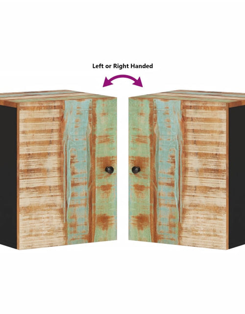 Încărcați imaginea în vizualizatorul Galerie, Dulap de perete de baie, 38x33x48 cm, lemn masiv reciclat - Lando
