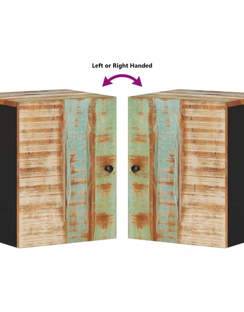 Загрузите изображение в средство просмотра галереи, Dulap de perete de baie, 38x33x48 cm, lemn masiv reciclat - Lando
