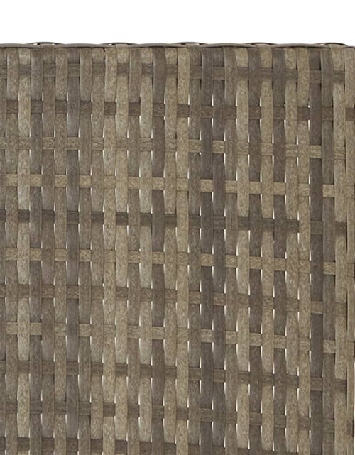 Încărcați imaginea în vizualizatorul Galerie, Masă de bistro pliabilă, gri, 45x35x32 cm, poliratan - Lando
