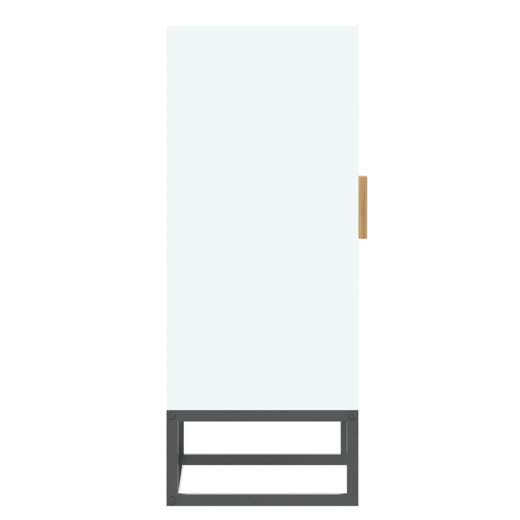 Servantă, alb, 60x30x75 cm, lemn prelucrat - Lando