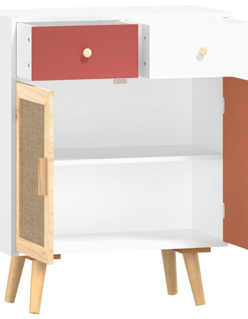 Încărcați imaginea în vizualizatorul Galerie, Servantă cu sertare 60x30x75,5 cm, lemn prelucrat - Lando
