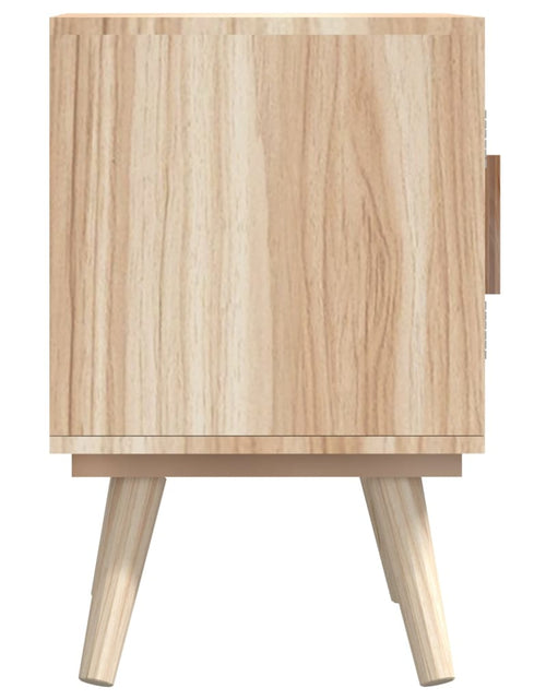 Încărcați imaginea în vizualizatorul Galerie, Comodă TV cu uși, 105x30x45 cm, lemn prelucrat Lando - Lando
