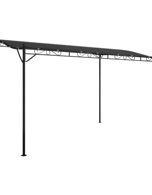 Загрузите изображение в средство просмотра галереи, Copertină, antracit, 4x3 m, 180 g/m², material textil și oțel Lando - Lando
