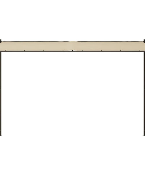 Загрузите изображение в средство просмотра галереи, Foișor, bej, 4x4 m, 180 g/m², material textil și oțel - Lando
