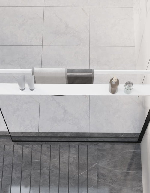 Încărcați imaginea în vizualizatorul Galerie, Raft de duș pentru perete cabină de duș, alb, 80 cm, aluminiu Lando - Lando
