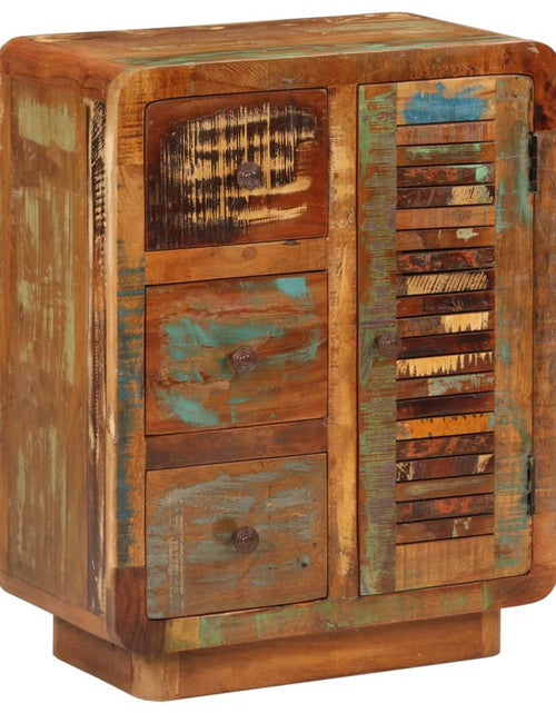 Загрузите изображение в средство просмотра галереи, Servantă cu 3 uși, 55x30x70 cm, lemn masiv reciclat Lando - Lando
