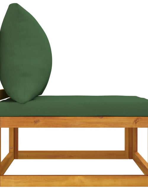 Загрузите изображение в средство просмотра галереи, Set canapea de grădină, 2 piese, cu perne, lemn masiv de acacia - Lando
