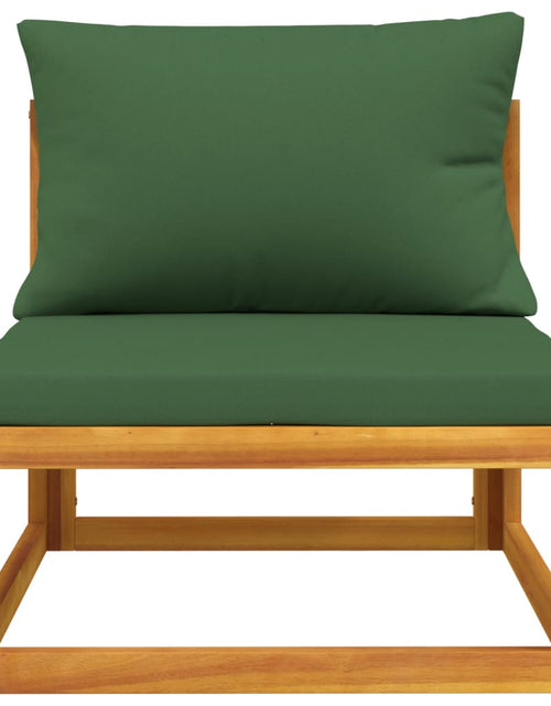 Încărcați imaginea în vizualizatorul Galerie, Set canapea de grădină, 2 piese, cu perne, lemn masiv de acacia - Lando
