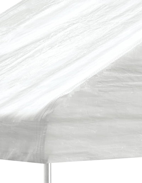 Загрузите изображение в средство просмотра галереи, Foișor cu acoperiș, alb, 2,28x2,23x2,69 m, polietilenă Lando - Lando
