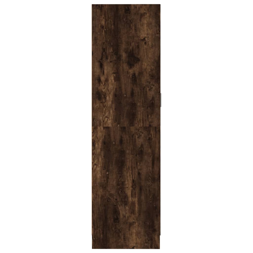 Șifonier, stejar fumuriu, 82,5x51,5x180 cm, lemn prelucrat - Lando