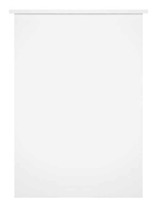 Загрузите изображение в средство просмотра галереи, Birou, alb extralucios, 100x55x75 cm, lemn prelucrat - Lando
