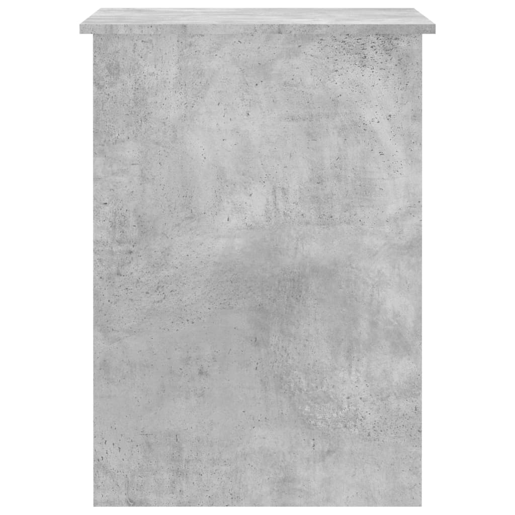 Birou, gri beton, 100x55x75 cm, lemn prelucrat - Lando