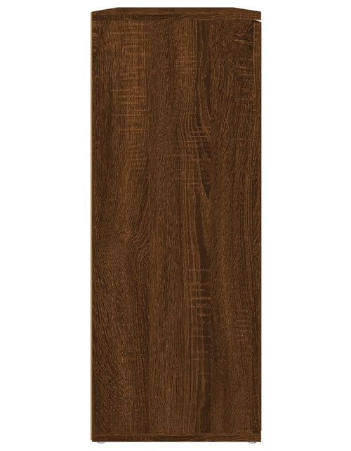 Încărcați imaginea în vizualizatorul Galerie, Servantă, stejar maro, 91x29,5x75 cm, lemn prelucrat Lando - Lando
