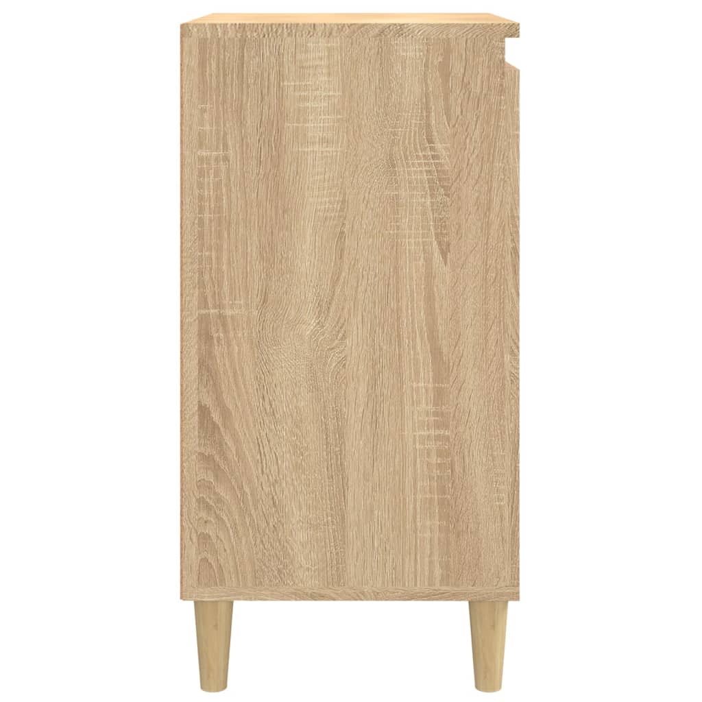 Noptiere, 2 buc., stejar sonoma, 40x35x70 cm, lemn prelucrat - Lando