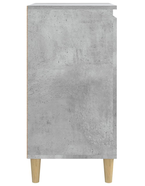 Încărcați imaginea în vizualizatorul Galerie, Noptieră, gri beton, 40x35x70 cm, lemn prelucrat - Lando
