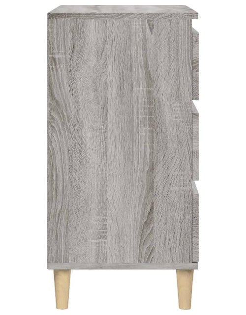 Încărcați imaginea în vizualizatorul Galerie, Noptieră, gri sonoma, 40x35x70 cm, lemn prelucrat - Lando
