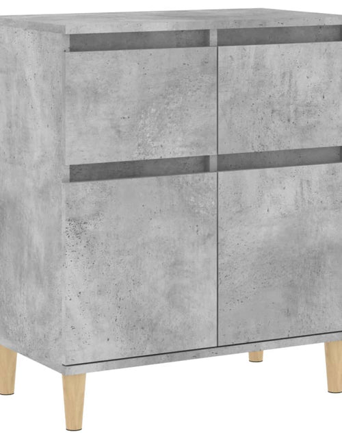 Загрузите изображение в средство просмотра галереи, Servantă, gri beton, 60x35x70 cm, lemn prelucrat Lando - Lando
