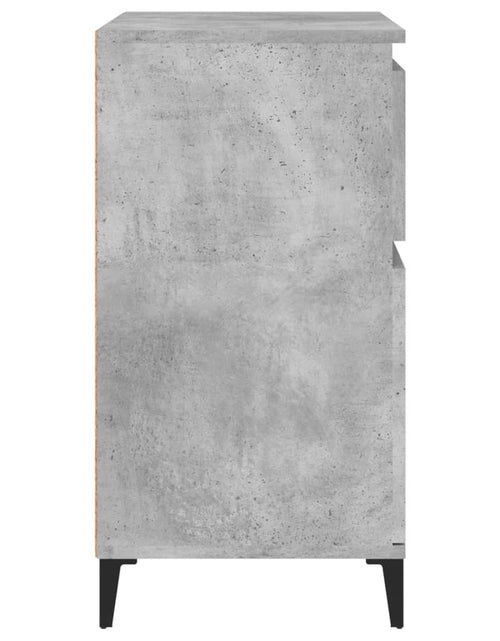 Загрузите изображение в средство просмотра галереи, Servantă, gri beton, 60x35x70 cm, lemn prelucrat Lando - Lando
