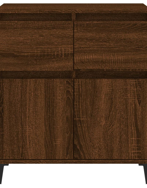 Загрузите изображение в средство просмотра галереи, Servantă, stejar maro, 60x35x70 cm, lemn compozit Lando - Lando
