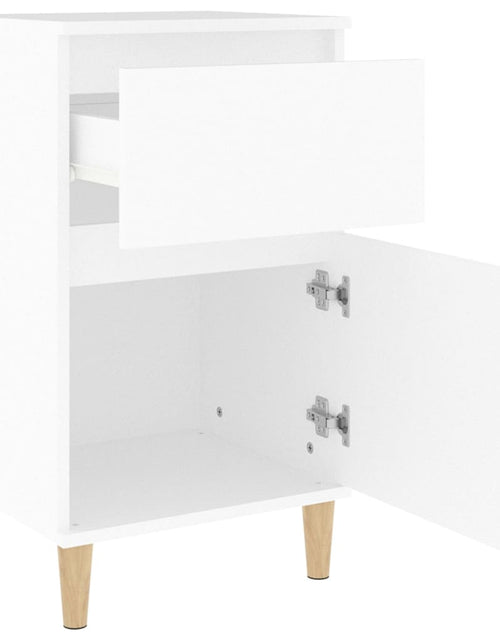 Загрузите изображение в средство просмотра галереи, Noptieră, alb, 40x35x70 cm - Lando
