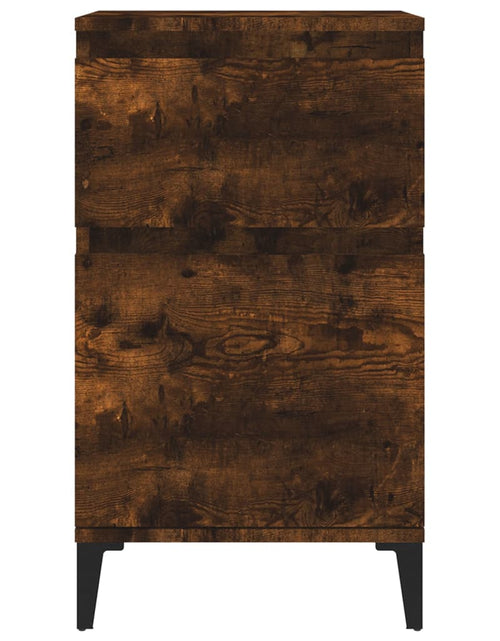 Încărcați imaginea în vizualizatorul Galerie, Noptieră, stejar afumat, 40x35x70 cm - Lando
