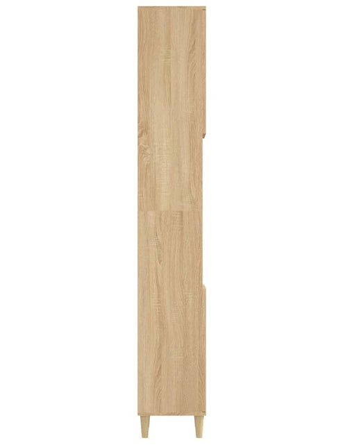 Încărcați imaginea în vizualizatorul Galerie, Dulap de baie, stejar sonoma, 30x30x190 cm, lemn prelucrat - Lando
