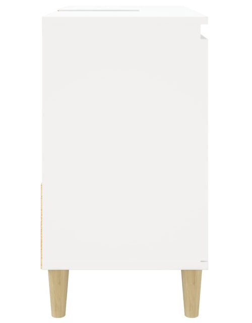 Încărcați imaginea în vizualizatorul Galerie, Dulap de baie, alb, 65x33x60 cm, lemn prelucrat - Lando
