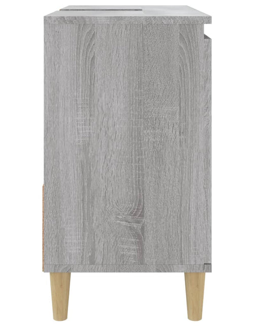 Încărcați imaginea în vizualizatorul Galerie, Dulap de baie, gri sonoma, 65x33x60 cm, lemn prelucrat - Lando
