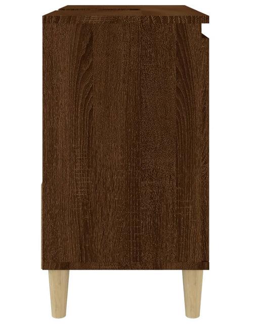 Încărcați imaginea în vizualizatorul Galerie, Dulap de baie, stejar maro, 65x33x60 cm, lemn prelucrat - Lando

