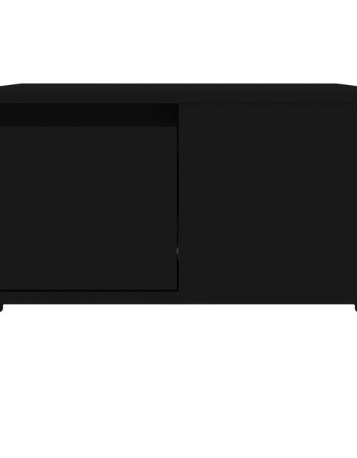 Încărcați imaginea în vizualizatorul Galerie, Măsuță de cafea, negru, 55x55x36,5 cm, lemn prelucrat Lando - Lando
