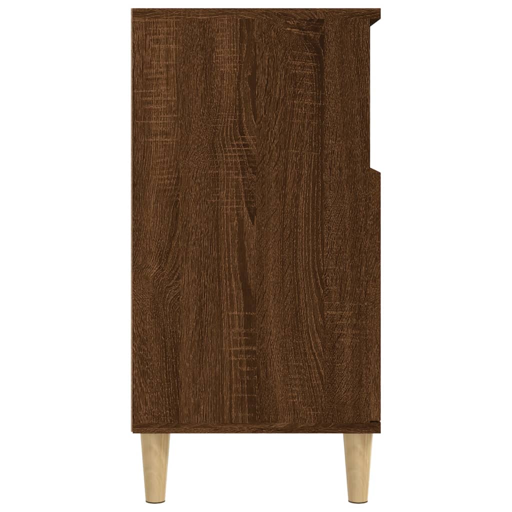 Servantă, stejar maro, 60x35x70 cm, lemn compozit Lando - Lando