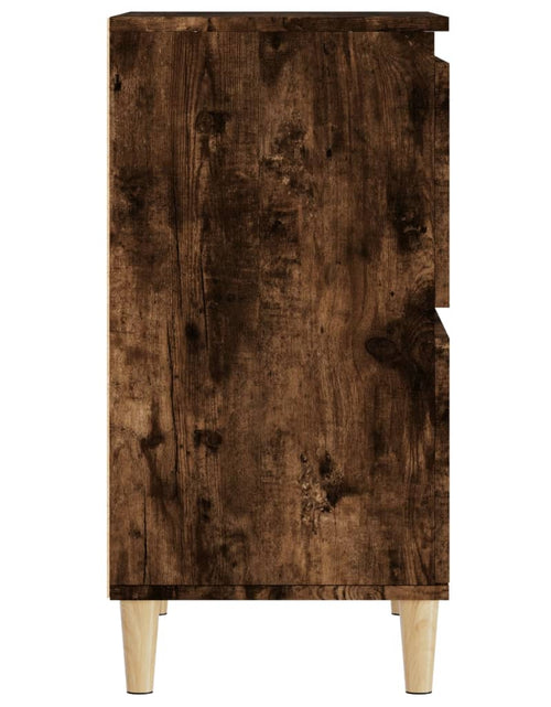 Încărcați imaginea în vizualizatorul Galerie, Servantă, stejar fumuriu, 60x30x75 cm, lemn compozit Lando - Lando
