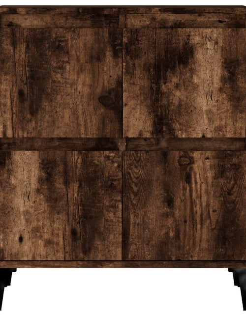 Загрузите изображение в средство просмотра галереи, Servantă, stejar fumuriu, 60x30x75 cm, lemn compozit Lando - Lando
