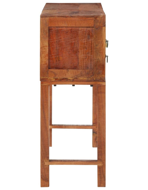 Загрузите изображение в средство просмотра галереи, Masă consolă, 120x32x80 cm, lemn masiv de acacia brut - Lando

