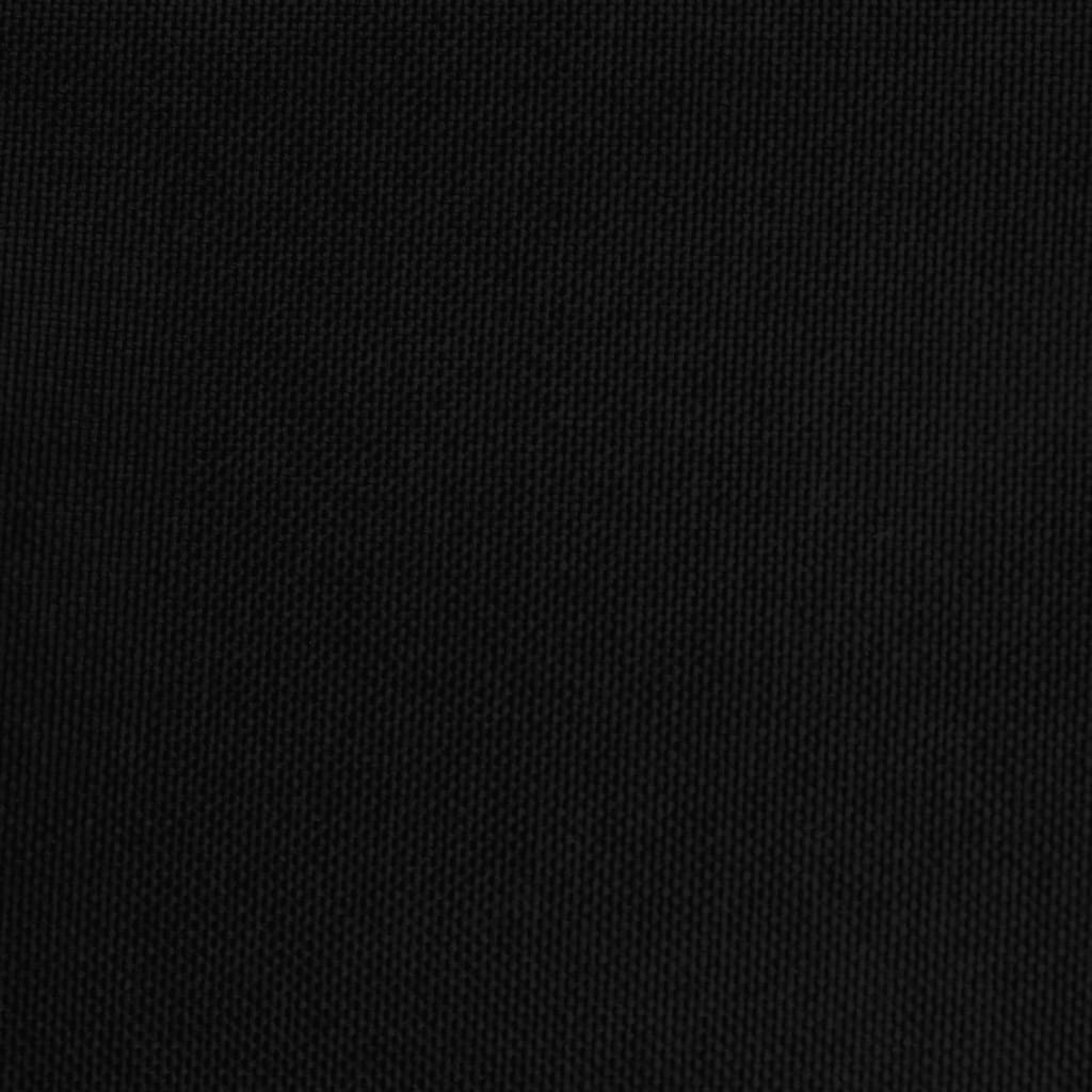 Taburet, negru, 51 x 41 x 40 cm, material textil Lando - Lando