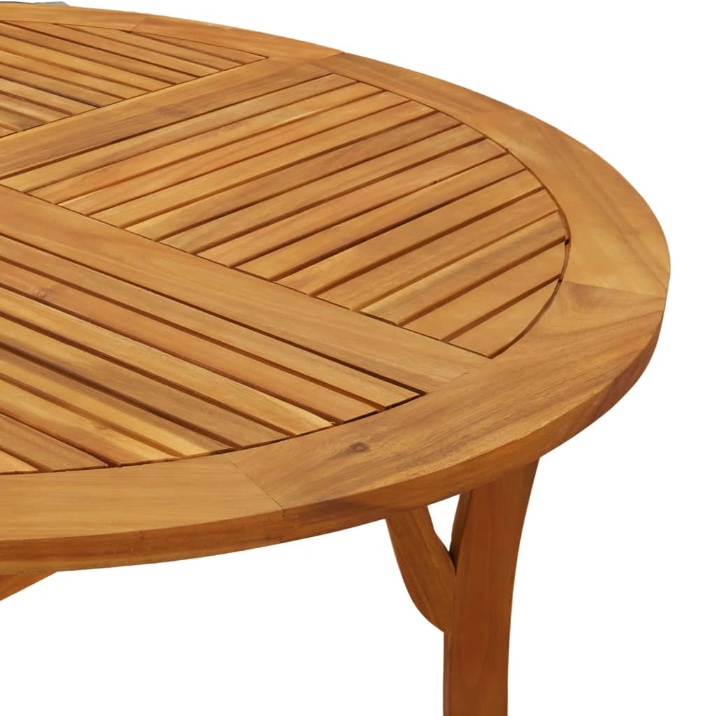 Masă de grădină, Ø 110 cm, lemn masiv de acacia - Lando