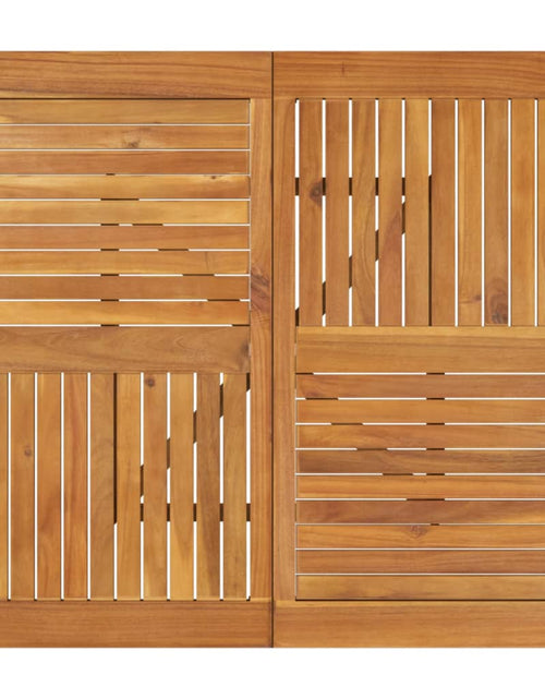 Încărcați imaginea în vizualizatorul Galerie, Masă de grădină, 85x85x75 cm, lemn masiv de acacia - Lando

