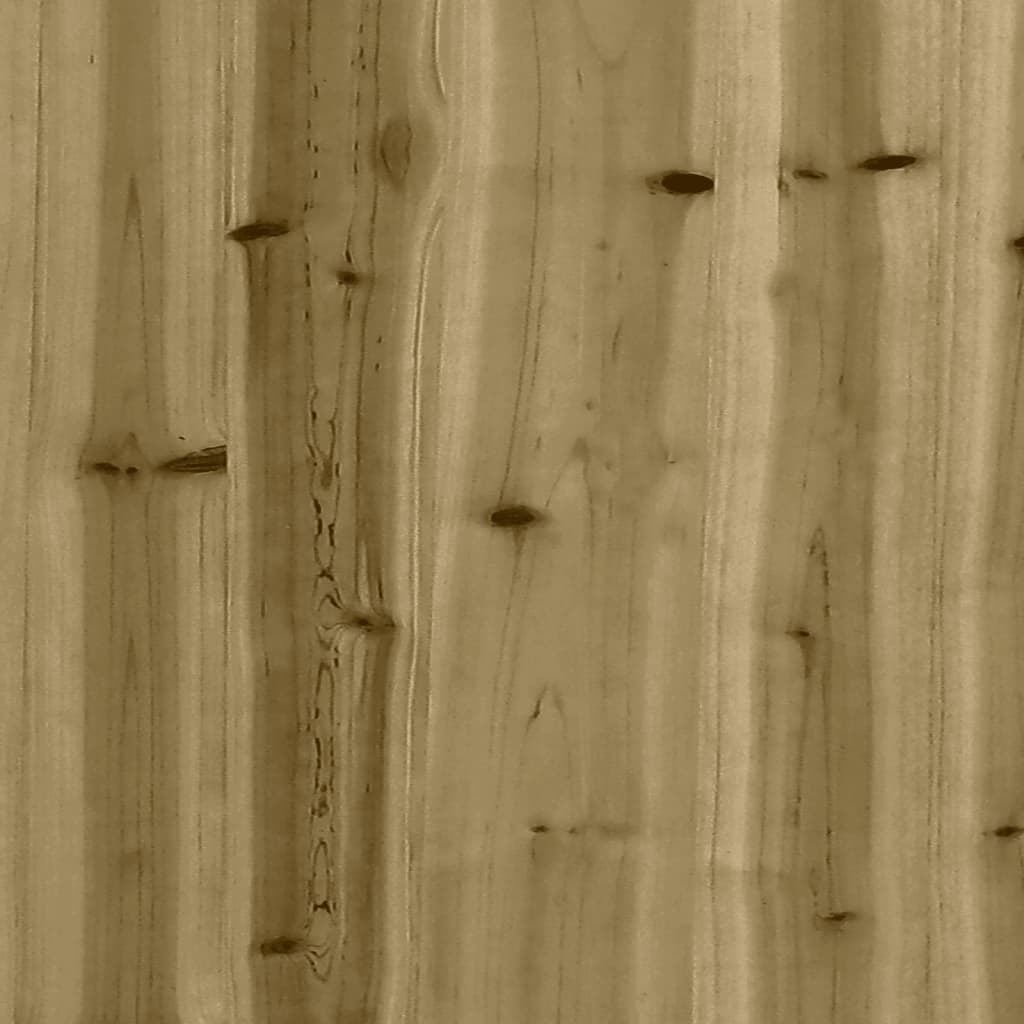 Set de joacă de exterior, 53x110x214 cm, lemn de pin impregnat - Lando
