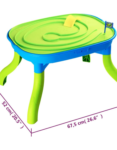 Загрузите изображение в средство просмотра галереи, Masă cu nisip și apă 3 în 1 pentru copii, 67,5x52x38 cm, PP Lando - Lando
